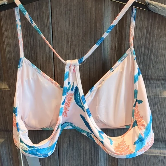 Carve Designs Pink and Blue Bikini with Tropical Print - Picture 5 of 5
